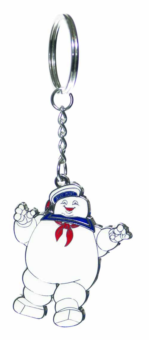 Ghostbusters Stay Puft Flat Keychain --0