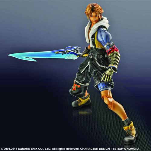 Final Fantasy X Play Arts Kai Tidus Figure -- Square Enix --0