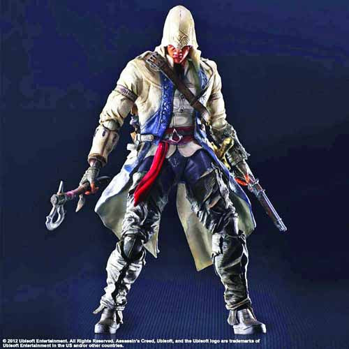 Assassins Creed III Play Arts Kai Connor Action Figure --0