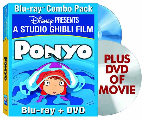 Ponyo BD + DVD -- Disney --0