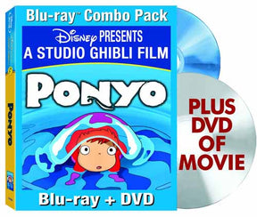 Ponyo BD + DVD -- Disney --0