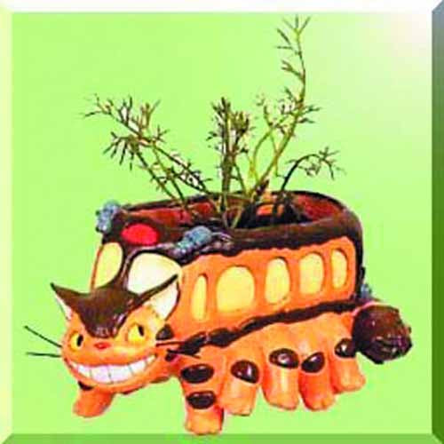 My Neighbor Totoro Cat Bus Running Planter Cover --0