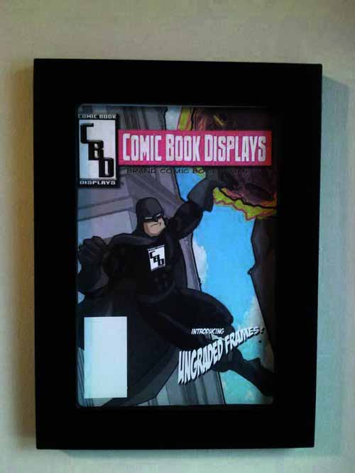 Comic Book Display Ungraded Disp Frame Blk Assortment --0