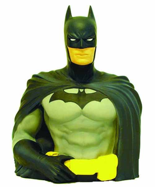 Batman Bust Bank -- Dark Knight DC Comics --0