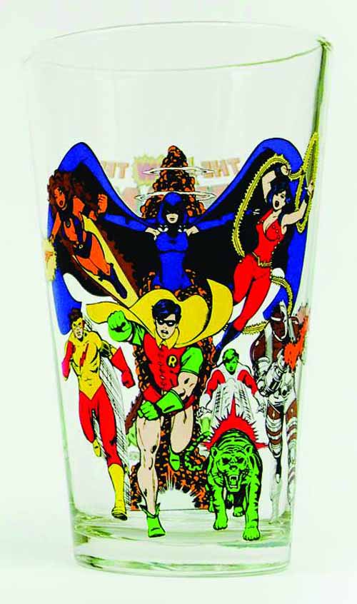 Toon Tumblers Teen Titans Pint Glass -- DC Comics --0