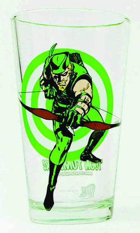 Toon Tumblers Green Arrow Pint Glass -- DC Comics --0