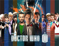 Doctor Who Doctors Collage Tin Wall Sign --0