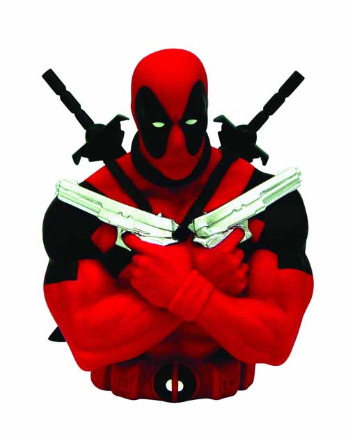 Deadpool Bust Bank -- Marvel Comics --0