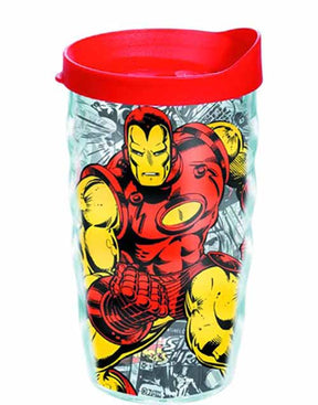 Tervis Classic Iron Man Wrap with lid 10oz Wavy Tumbler --0