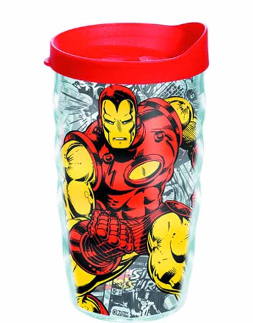 Tervis Classic Iron Man Wrap with lid 10oz Wavy Tumbler --0