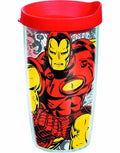 Tervis Classic Iron Man Wrap w/ lid 16oz Tumbler --Avengers --0