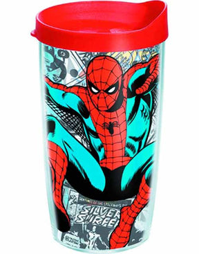 Tervis Classic Spider-Man Wrap with lid 10oz Tumbler --0