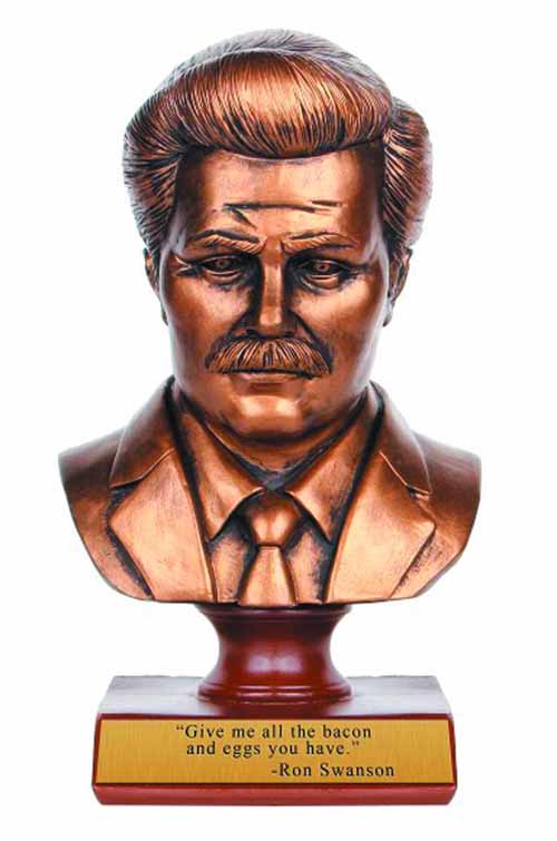 Parks And Recreation Ron Swanson Bust --0