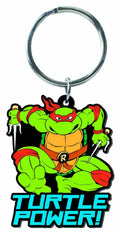 Teenage Mutant Ninja Turtles Raphael Soft Touch PVC Keyring --0