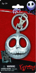 Nightmare Before Christmas NBX Jack Head Pewter Keyring --0