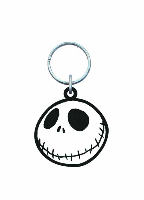 Nightmare Before Christmas NBX Jack Head PVC Keyring --0