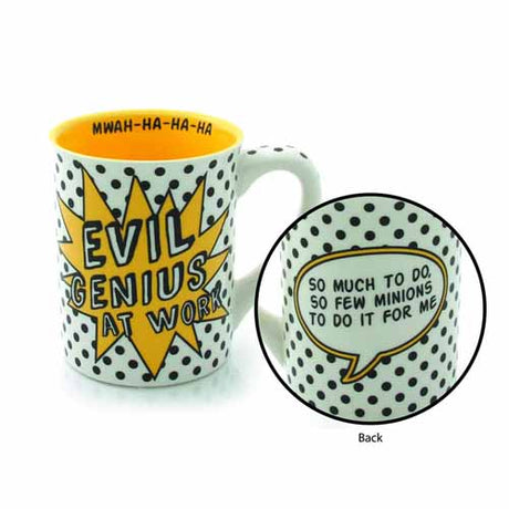 Our Name Is Mud Evil Genius Mug --0