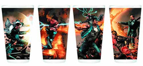 Valiant Harbinger Clear Pint Glass 4-Pack Set --0