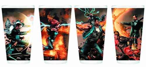 Valiant Harbinger Clear Pint Glass 4-Pack Set --0