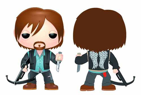 Pop Walking Dead Biker Daryl PX Vinyl Figure -- Kirkman --0