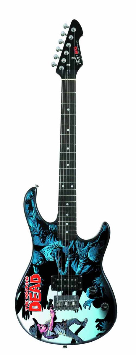 Walking Dead Carl Surrounded PX Rockmaster Guitar --Kirkman --0