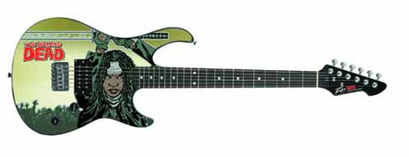 Walking Dead Michonne PX Rockmaster Electric Guitar --0