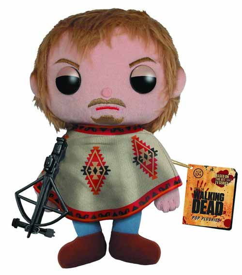 Walking Dead Daryl Dixon 7 Inch Plush -- Robert Kirkman --0