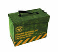 Ammo Box Metal Zombie Survival Kit PX Lunchbox --0