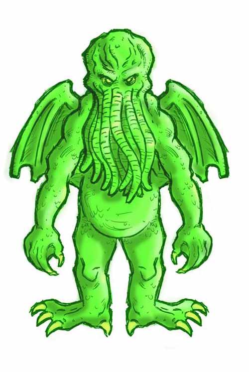 Cthulhu PX Bendy Toy --0