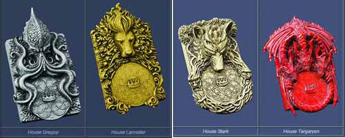 Game Thrones LCG Targaryen Resin House Card --0