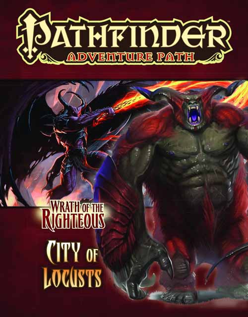 Pathfinder Adv Path Wrath o/t Righteous Pt6 City Of Locusts --0
