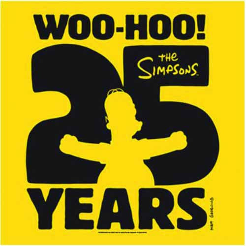 Simpsons 25th Anniversary Series One Mini Figure 24 Ct Dis --0