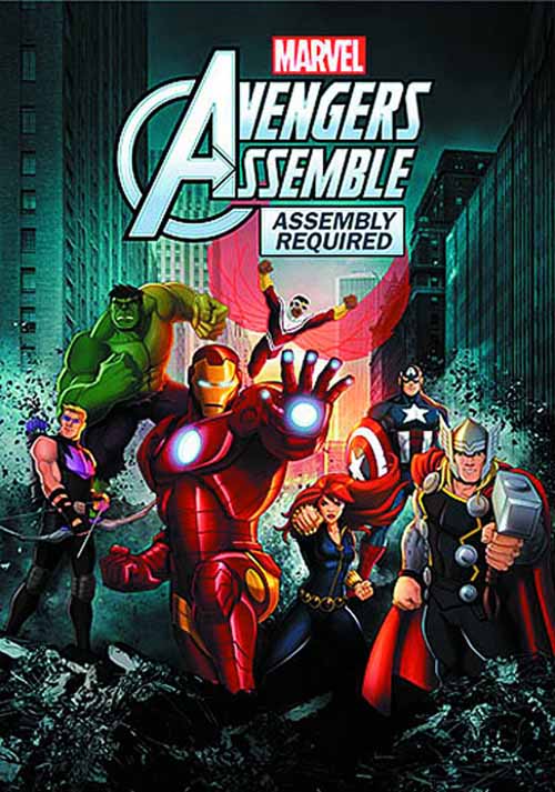 Marvels Avengers Assemble DVD Assembly Required -- Disney --0