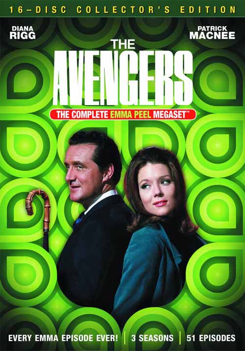 Avengers Emma Peel Megaset DVD --0
