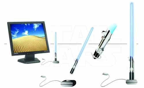Star Wars Lightsaber USB Glow Lamp --0