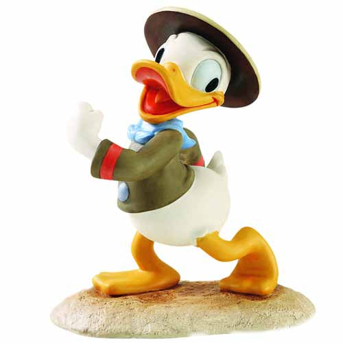 Wdcc Donald Duck Happy Camper Figurine Disney --0