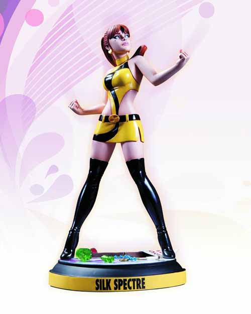 Before Watchmen Silk Spectre Statue -- Amanda Conner DC --0