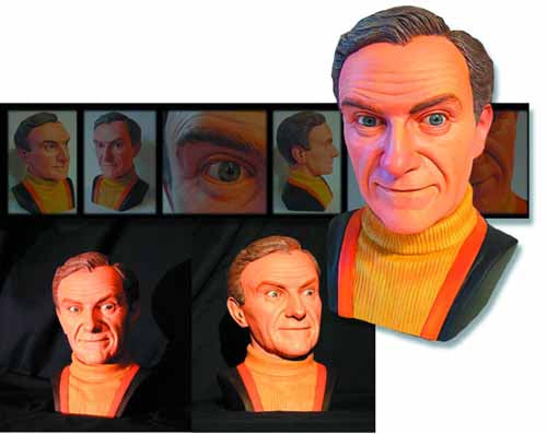 Lost In Space Dr Zachary Smith 3/4 Scale Bust --0