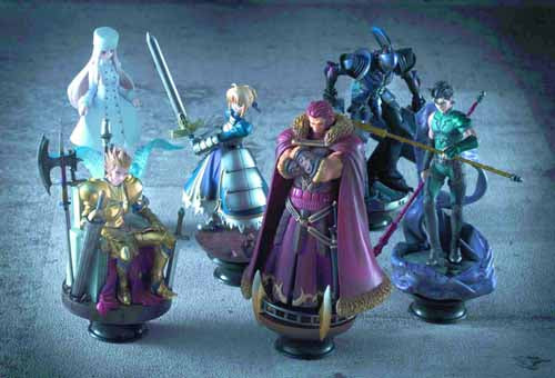 Fate/Zero Chess Piece Coll 6-Piece BMB Display --0