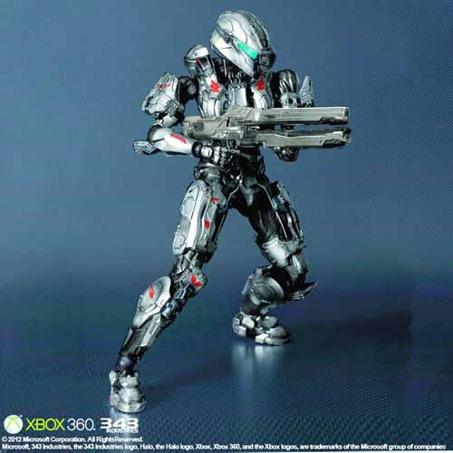 Halo 4 Play Arts Kai Spartan Sarah Palmer Action Figure --0