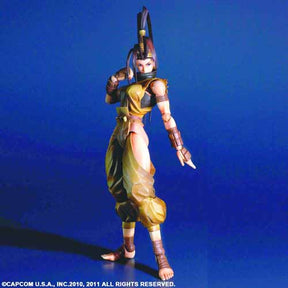 Super Street Fighter IV Play Arts Kai Ibuki Action Figure --0