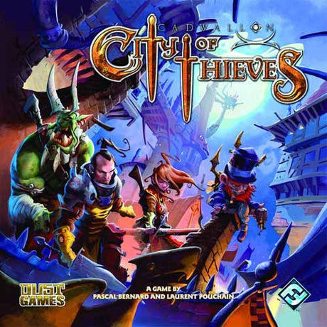 Cadwallon City Of Thieves Board Game --0