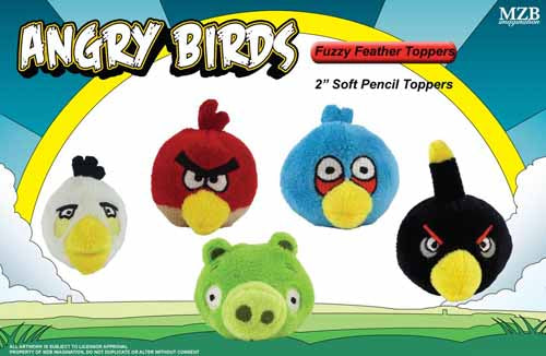 Angry Birds Plush Tiny Topper 12-Pc Assortment --0