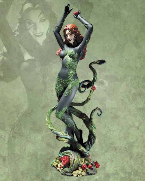 DC Comics Cover Girls Poison Ivy Statue --0