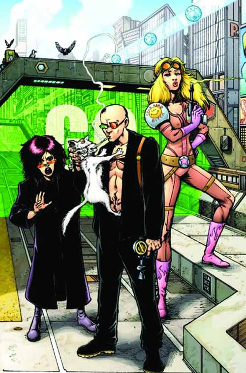 Transmetropolitan All Around The World Art Book HC --0