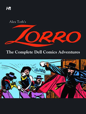Alex Toth Zorro Comp Dell Comics Adventures HC --0