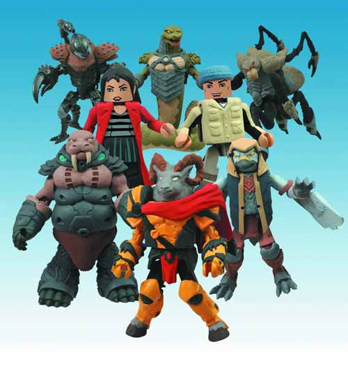 Battle Beasts Minimates Series 1 Assortment--Diamond Select --0