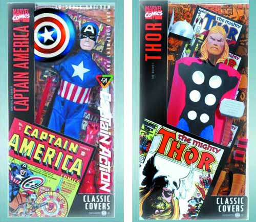 Captain Action Classic Cover Costume Set Assortment --0