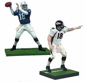 TMP NFL Peyton Manning Action Figure 2-Pack Case --0