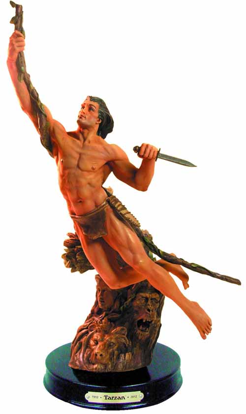Tarzan 100Th Anniversary Statue -- Edgar Rice Burroughs --0